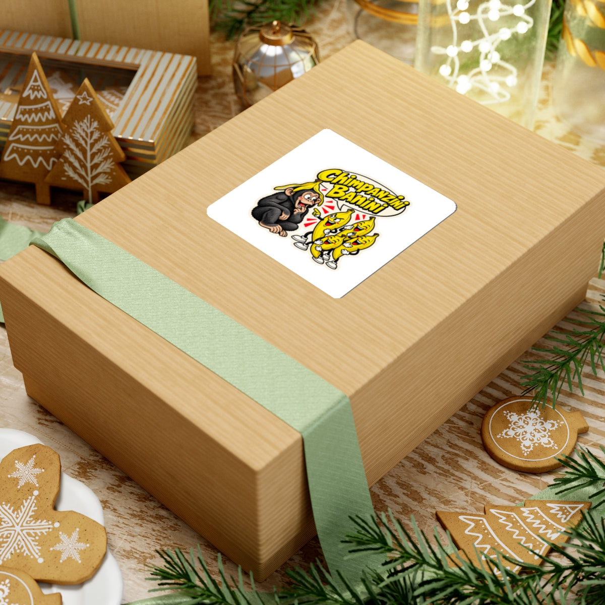 Chimpanzini Banini — Art Sticker